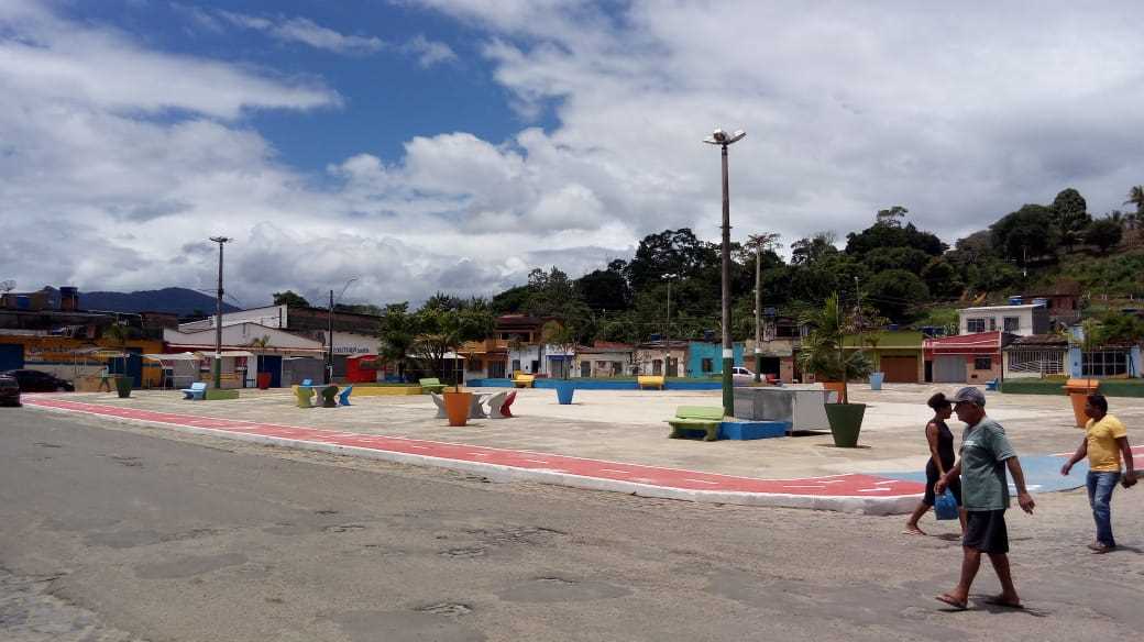 Praça João Gonçalves, está cada dia mais bonita